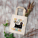 My Life Is Ruled By A Tiny Furry Overlord - Personalized Cat Tote Bag