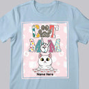 Cat Mom - Pinky Style - Personalized Cat T-shirt