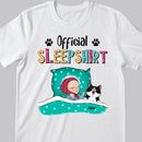 Cat Official Sleepshirt, Old Lady With Her Cats, Personalized Cat Breeds T-shirt, Gift For Cat Lovers