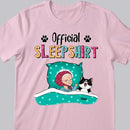 Cat Official Sleepshirt, Old Lady With Her Cats, Personalized Cat Breeds T-shirt, Gift For Cat Lovers