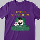 Official Sleepshirt, Man & Cat, Personalized Cat Breeds T-shirt, Gift For Him, T-shirt For Cat Lovers