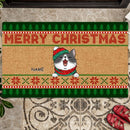 Funny Welcome Mat, Gifts For Cat Lovers, Cat Dad Gift, Christmas Decorations, New Home Gift, Personalized Doormat