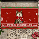 Cat Welcome Mat Funny, Gifts For Cat Lovers, Housewarming Gift, Christmas Decor, Personalized Cat Breed Doormat