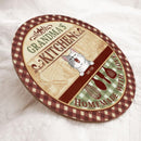 Grandma's Kitchen - Homemade With Love - Personalized Cat Door Sign