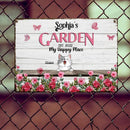 Metal Garden Sign, Gifts For Pet Lovers, Fruit Veggies Herbs Rose & Butterfly Personalized Housewarming Gifts