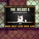 Metal House Pub Signs, Gifts For Pet Lovers, Where Great Minds Drink Alike Welcome Signs