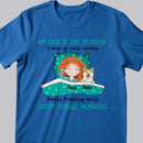Personalized Dog Breeds T-shirt, Gifts For Dog Moms, My Dogs Are The Reason I Wake Up Every Morning