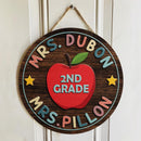 Personalized Name Classroom Signs For Teachers - Teacher Appreciation Christmas Gift Ideas