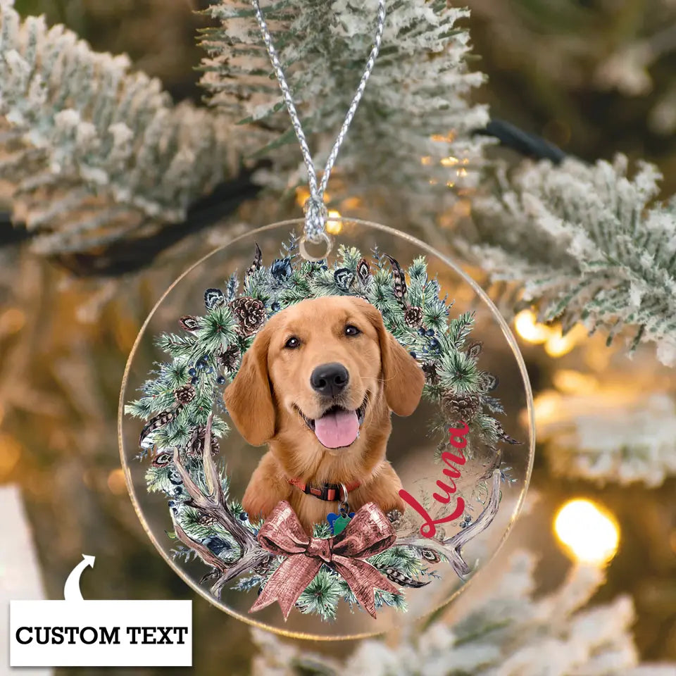 Pet Portrait Ornament