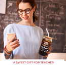 Teacher Gifts for Women - Gifts for Teachers Women - Teacher Appreciation Gifts - Teacher Birthday Gifts - Funny Gift for Teacher, Teacher Gift Ideas, Back To School Gift - 16Oz Teacher Can Glass
