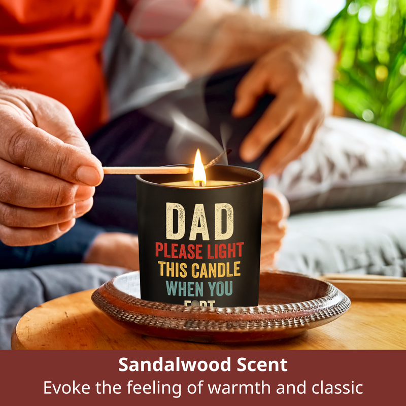 Gifts for Dad from Daughter, Son - Fathers Day Gift Ideas, Dad Gifts for Fathers Day, Father's Day Gifts - Dad Birthday Gifts from Daughter, Dad Birthday Gift Ideas - Dad Gifts - Dad Scented Candle