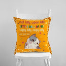 Soft Kitty Warm Kitty Little Ball Of Fur - Personalized Cat Pillow