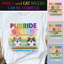 LGBT Pride Purride - Personalized Cat T-shirt