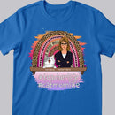 Teacher Life - Cat Mom Life - Personalized Cat And Girl T-shirt