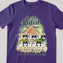My Life Is Ruled By A Tiny Furry Overlord - Cats Front House - Personalized Cat T-shirt