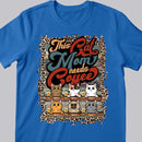 This Cat Mom Needs Coffee - Personalized Cat and Beverage T-shirt