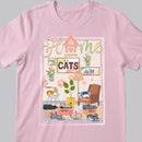 Home Is Where My Cats Are - Cute Sleeping Kittens - Personalized Cat T-shirt