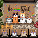 BeYouTiful - Personalized Cat Doormat