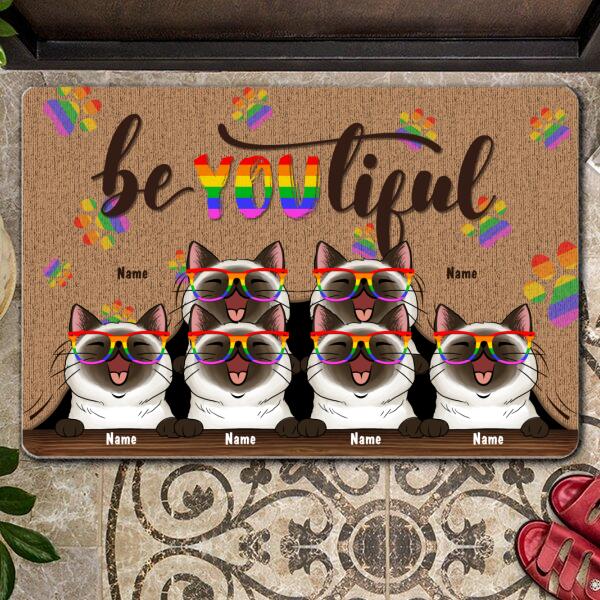 BeYouTiful - Personalized Cat Doormat