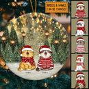 Christmas Night Light - Personalized Cat Christmas Ornament