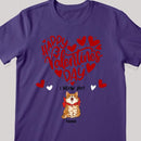 Happy Valentine's Day We Meow You, Heart T-shirt, Personalized Cat Breeds T-shirt, Gifts For Her, T-shirt For Cat Lovers