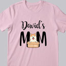 Dog's Mom, Dog In The Box, Custom Dog Name, Personalized Dog Breeds T-shirt, T-shirt For Dog Lovers