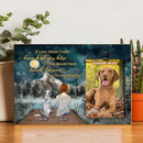 If Love Alone Could Have Kept You Here, Pet Memorial, Passing Gift Pet, Personalized Dog & Cat Lovers Photo Clip Frame