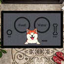 Food Or Water, Ball Or Bone, Dog Choice Doormat, Personalized Dog Breed Doormat, Gifts For Dog Lovers, Home Decor