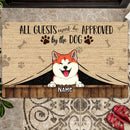 All Guest Must Be Approved By Dogs, Dog Lover Gift, Funny Welcome Mat, Dog Mom Gift, Personalized Gift Pet Doormat
