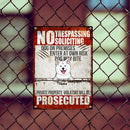 Enter At Own Risk Dogs May Bite, Warning Sign, Personalized Dog Breeds Metal Sign, Outdoor Decor, Dog Lovers Gifts