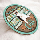 Hope You Like Cats - Plant Stand - Personalized Cat Door Sign