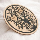 Family Tree - Hearts And Paws - Personalized Door Sign