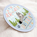 A Spoiled Cat Lives Here - Funny Cats - Personalized Cat Door Sign