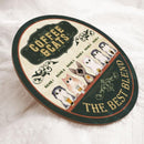 Coffee And Cats - The Best Blend - Personalized Cat Door Sign