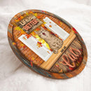 Life Is Better With Cats - Maple Leaves Front Door - Personalized Cat Door Sign