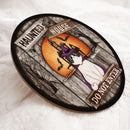 Haunted House - Do Not Enter - Halloween Costume - Personalized Cat Halloween Door Sign