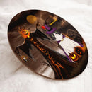 Halloween - Pumpkin Head Scarecrow - Personalized Cat Halloween Door Sign