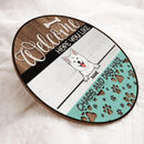 Welcome Door Signs, Gifts For Dog Lovers, Hope You Like Chaos And Dog Hair Custom Wooden Signs