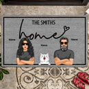 Personalized Dog & Cat Doormat, Gifts For Pet Lovers, Home Personalized Family Sign, Housewarming Gifts