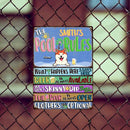Metal Pool Signs, Gifts For Pet Lovers, We Don't Skinny Dip We Chunky Dunk The Bar Is Always Open Pool Rules Sign