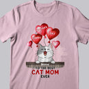 Personalized Cat Breeds T-shirt, Gifts For Mother's Day, To The Best Cat Mom Ever, T-shirt For Cat Moms
