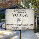 Metal Bar Signs, Gifts For Pet Lovers, Vodka Fasting Room Vintage Signs, Personalized Housewarming Gifts