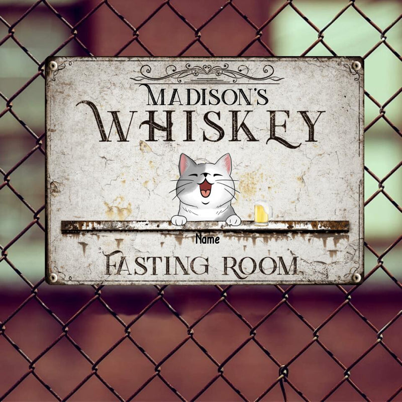 Metal Bar Signs, Gifts For Pet Lovers, Whiskey Fasting Room Vintage Signs, Personalized Housewarming Gifts
