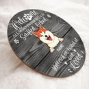 Custom Wooden Sign, Gifts For Dog Lovers, All Who Enter Will Be Sniffed And Loved Welcome Signs
