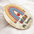 Personalized Name Classroom Pencil Teacher Sign Door Decor - Best Gift Ideas For Teachers