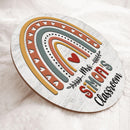 Personalized Teacher Name Signs For Door Decor - Best Teacher Appreciation Day Ideas