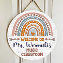 Personalized Name Welcome Classroom Signs For Teachers - Good Gifts For Teachers