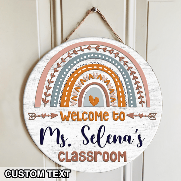 Personalized Name Welcome Classroom Signs For Teachers - Good Gifts For Teachers