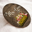 Personalized Name Pencil Teacher Name Signs For Door Decor - Best Gift For Teacher