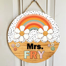 Personalized Name Welcome Classroom Signs For Teachers - End Of The Year Teacher Gifts